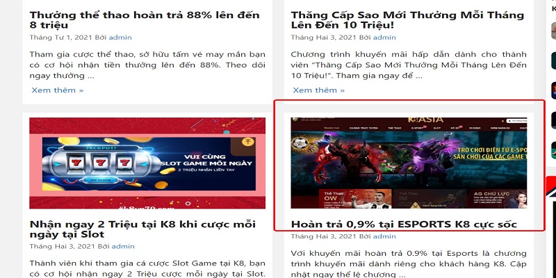 Tổng quan hoàn trả 0.9% tại Esports khuyến mãi dài hạn