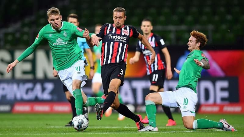 Phong độ gần đây của Eintracht Frankfurt vs Werder Bremen